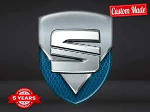Seat Badges Auto Pro Max Résistants Stylé Design